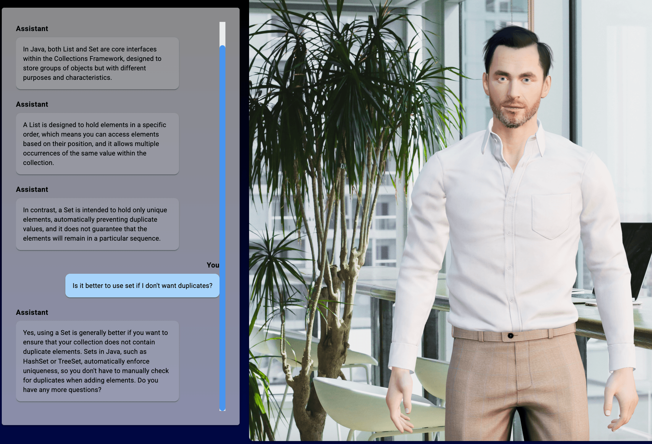 Ask questions anytime during your AI‑guided learning session